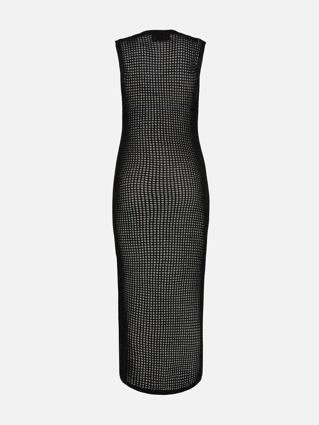 EILEEN WOMAN LONG MESH CROCHET DRESS MC2 SAINT BARTH