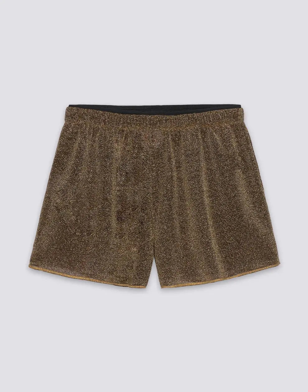 ELASTICATED LUREX WALKSHORTS SUNDEK
