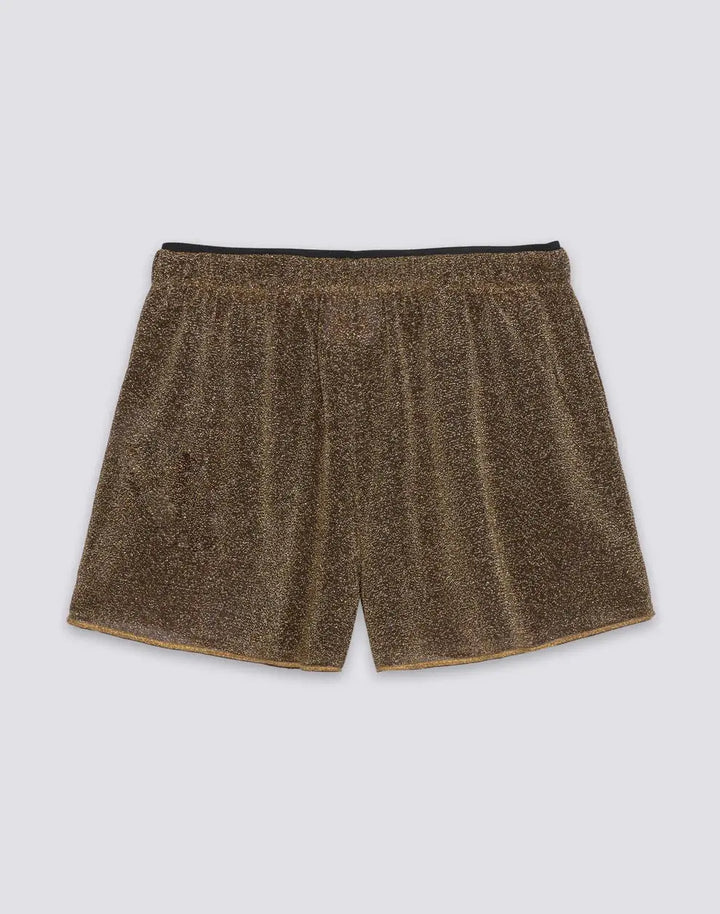 ELASTICATED LUREX WALKSHORTS SUNDEK