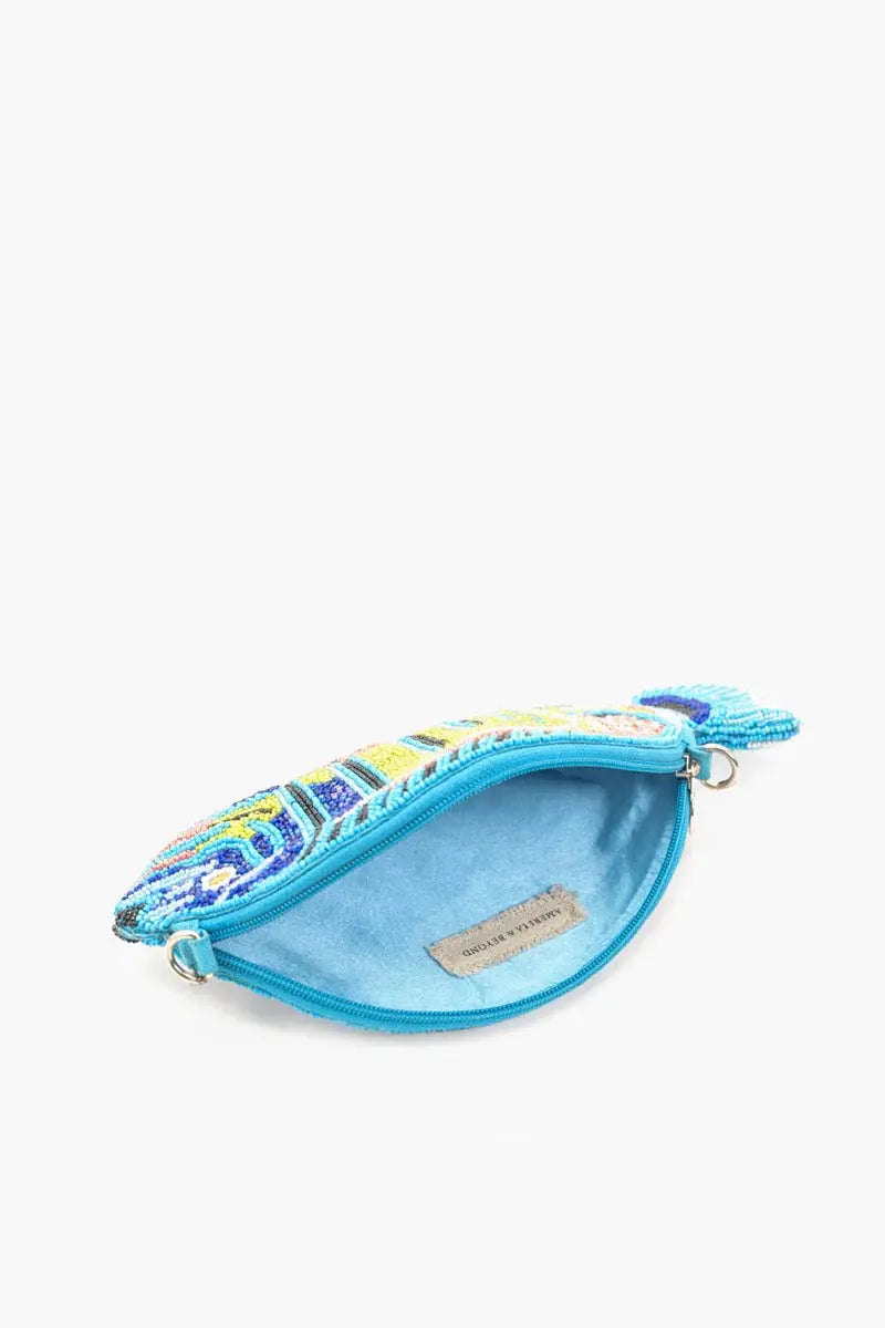 EMBELLISHED ROYAL FISH CLUTCH AMERICA & BEYOND