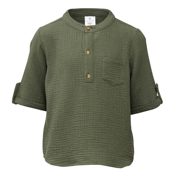 FRANKIE SAFARI GREEN RESORT SHIRT