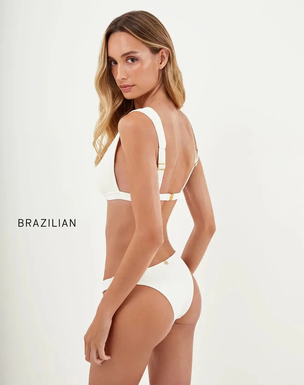 FIRENZE DAKOTA TOP - FANY BR BTM WHITE - BeachLife Concept