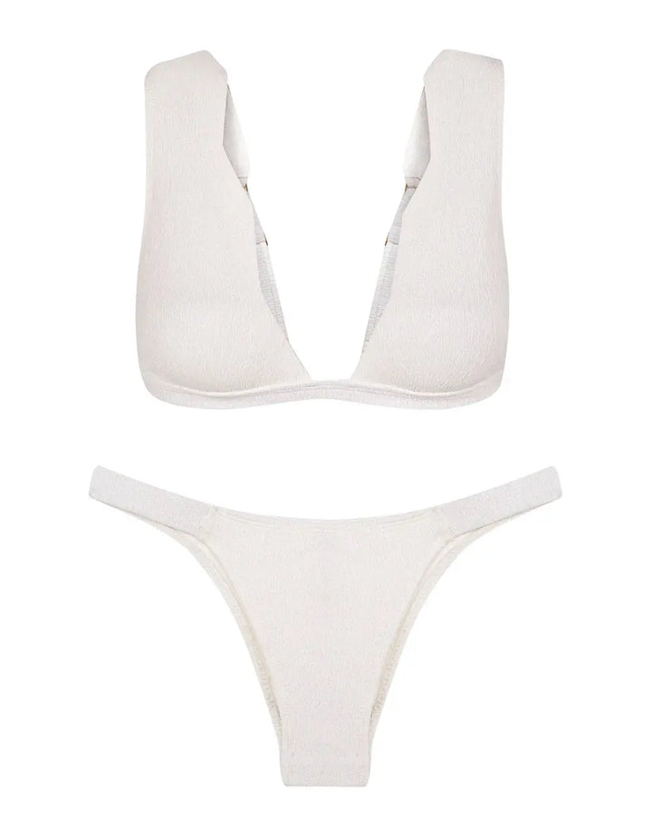 FIRENZE DAKOTA TOP - FANY BR BTM WHITE - BeachLife Concept