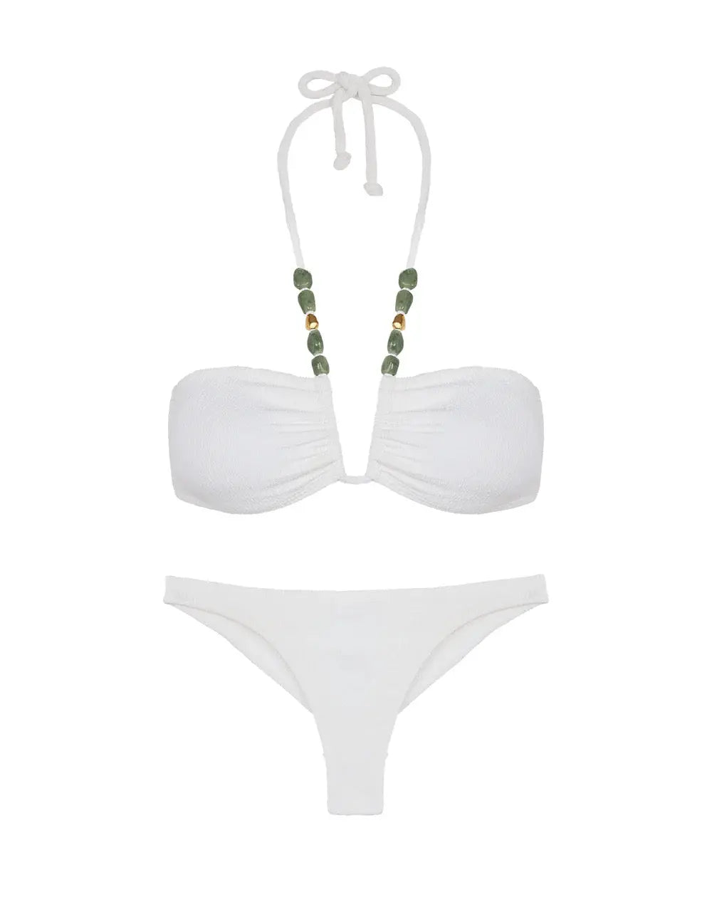 FIRENZE KIANA CAROL TOP - BASIC CHEEKY WHITE - BeachLife Concept