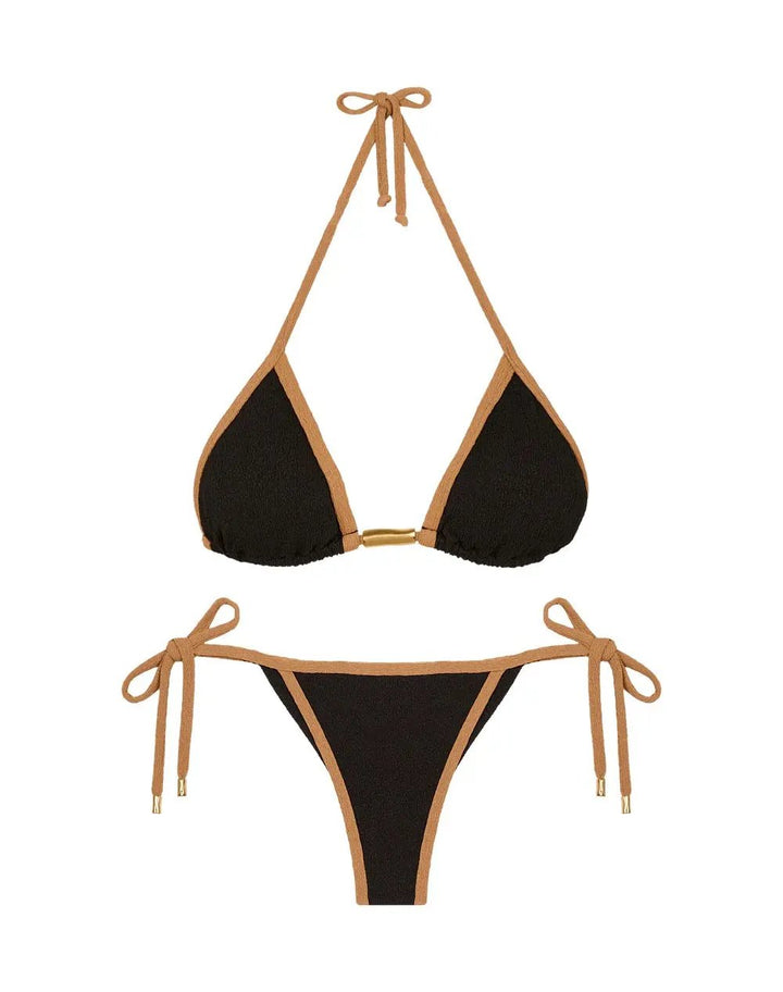 FIRENZE LILY TRI TOP - TIE SIDE CHEEKY BTM BeachLife Concept