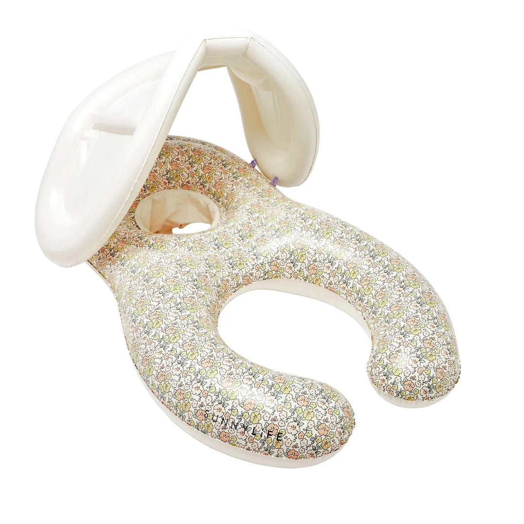 FLOAT TOGETHER BABY SEAT INTO THE GARDEN DITSY FLORAL SUNNYLIFE