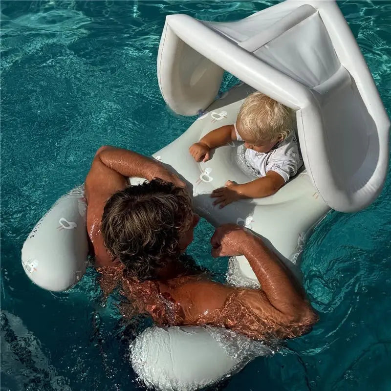 FLOAT TOGETHER BABY SEAT SAMMY THE SEAGULL GREEN SUNNYLIFE