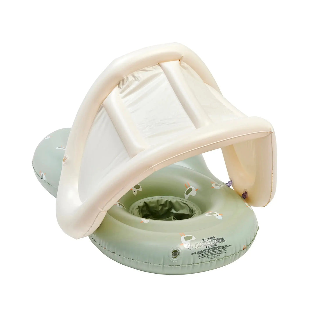 FLOAT TOGETHER BABY SEAT SAMMY THE SEAGULL GREEN SUNNYLIFE