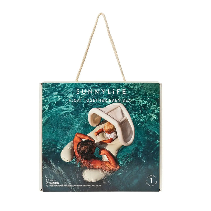 FLOAT TOGETHER BABY SEAT SAMMY THE SEAGULL GREEN SUNNYLIFE