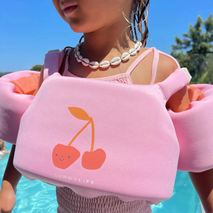 FLOATIE JACKET 3-6 COTTON CANDY CHERRY - BeachLife Concept