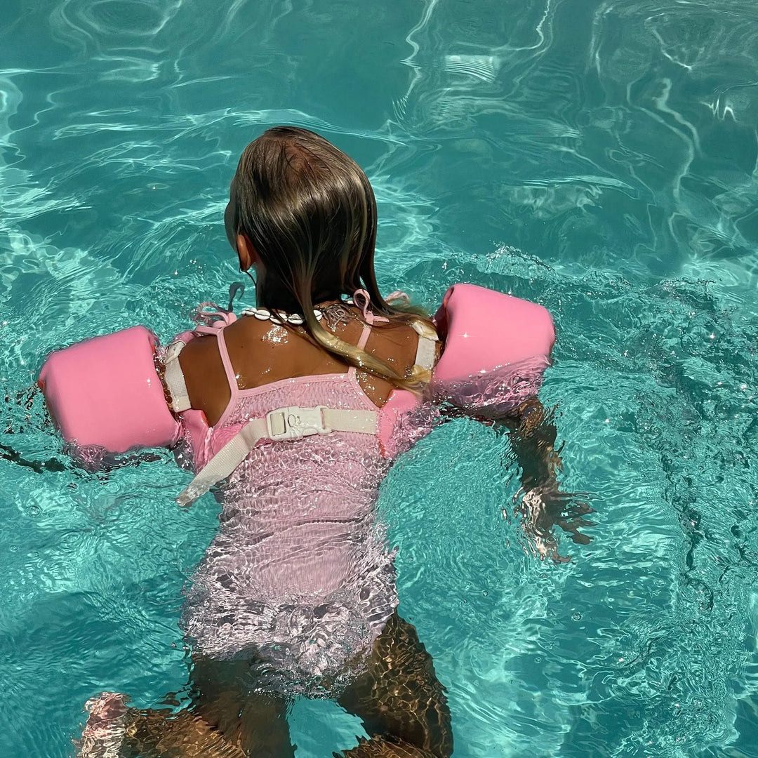 FLOATIE JACKET 3-6 COTTON CANDY CHERRY - BeachLife Concept