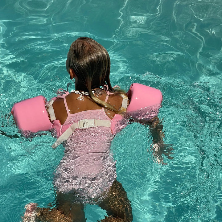FLOATIE JACKET 3-6 COTTON CANDY CHERRY - BeachLife Concept