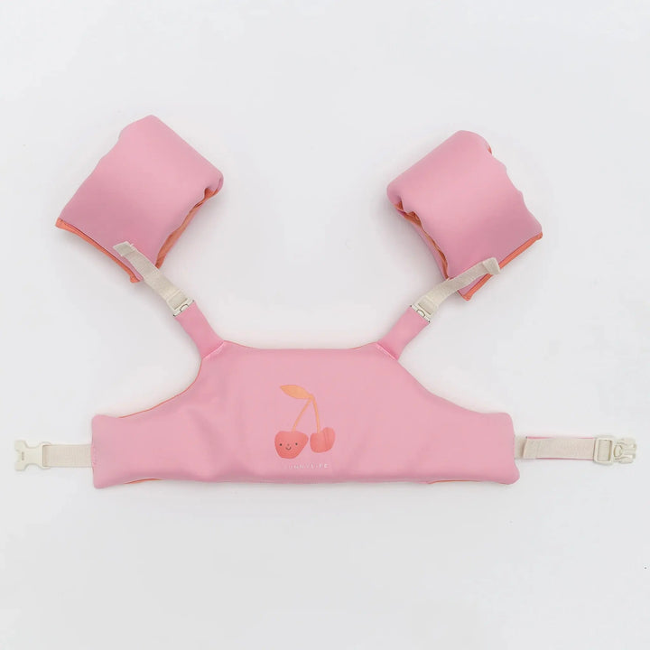 FLOATIE JACKET 3-6 COTTON CANDY CHERRY - BeachLife Concept