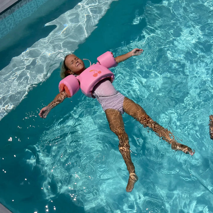 FLOATIE JACKET 3-6 COTTON CANDY CHERRY - BeachLife Concept
