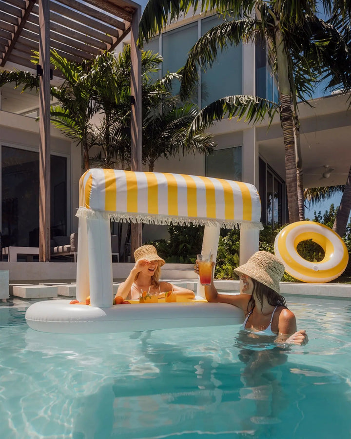 FLOATING CABANA BAR YELLOW BeachLife Concept