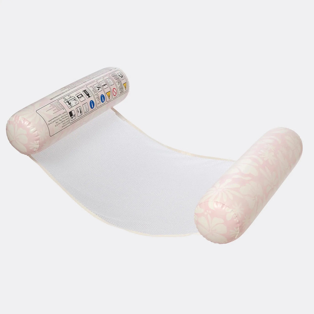 FLOATING HAMMOCK STOLE MY HEART PINK FLORAL - BeachLife Concept