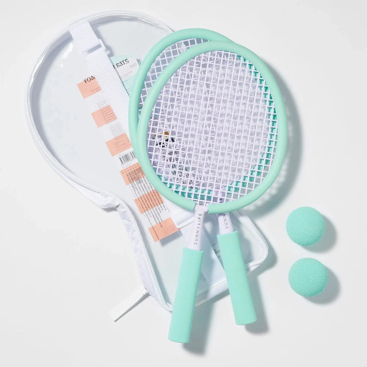 FOAM BEACH BATS RIO SUN PASTEL AQUA AND LILAC BeachLife Concept