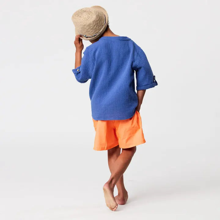 FRANKIE DENIM BLUE RESORT SHIRT BeachLife Concept