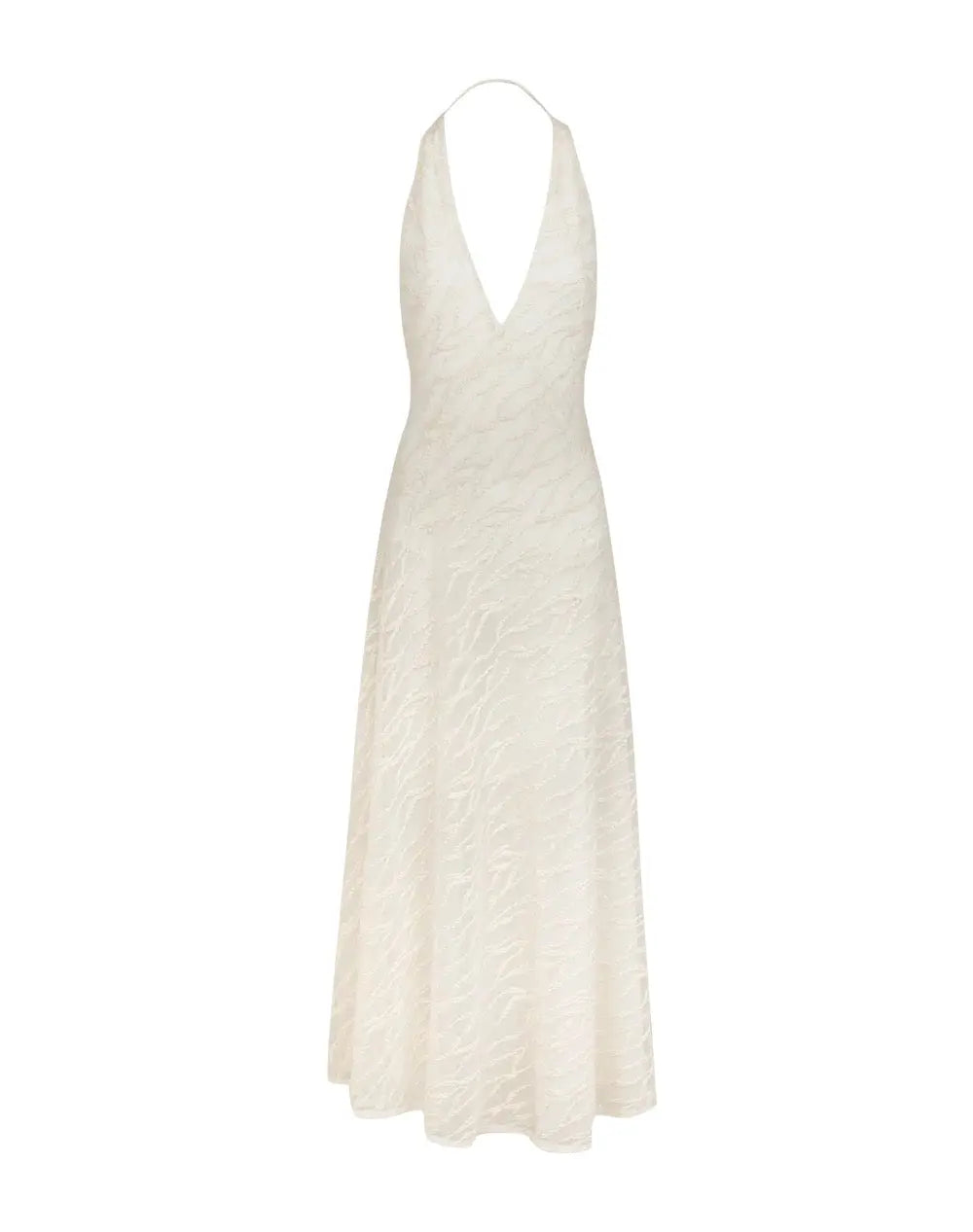 GINNY LONG DRESS WHITE VIX