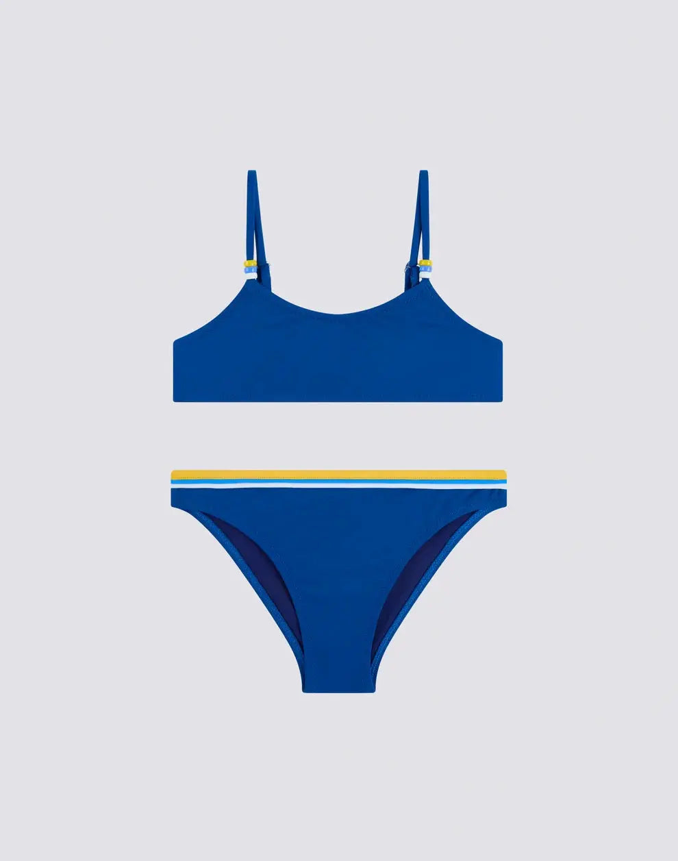 GIRLS' BIKINI WITH ADJUSTABLE TOP AND FIXED BOTTOMS SUNDEK