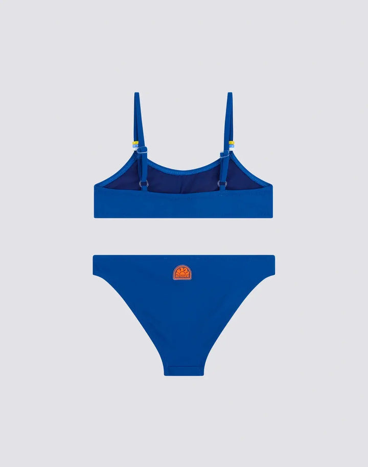 GIRLS' BIKINI WITH ADJUSTABLE TOP AND FIXED BOTTOMS SUNDEK