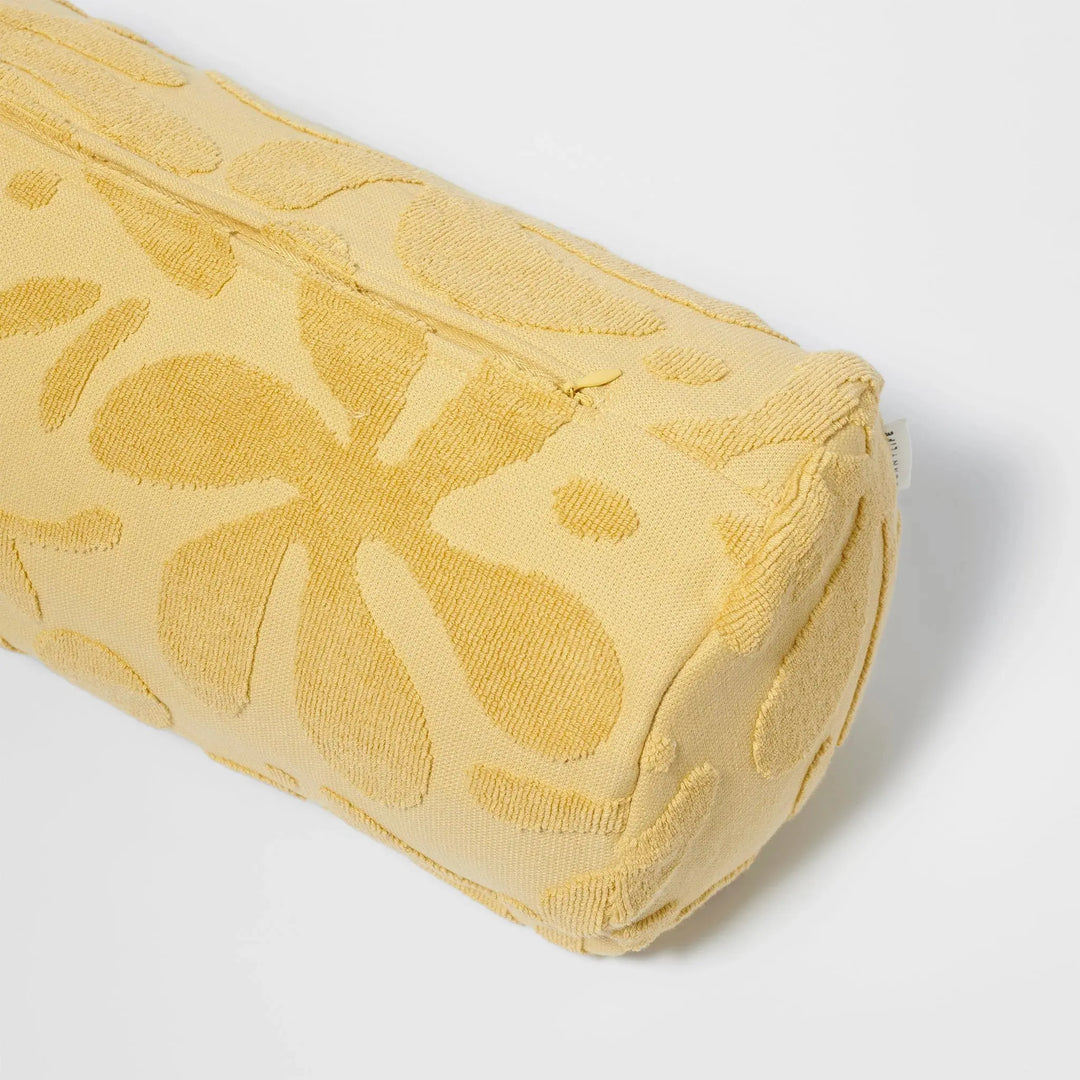 INFLATABLE BEACH PILLOW MANGO BAY GOLDEN MUSTARD BeachLife Concept