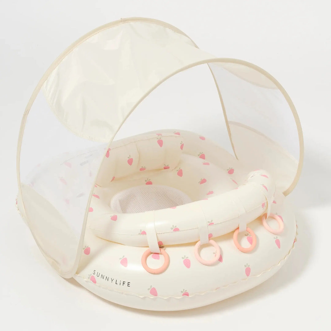 INTERACTIVE BABY FLOAT STRAWBERRY SUNSHINE PINK - BeachLife Concept