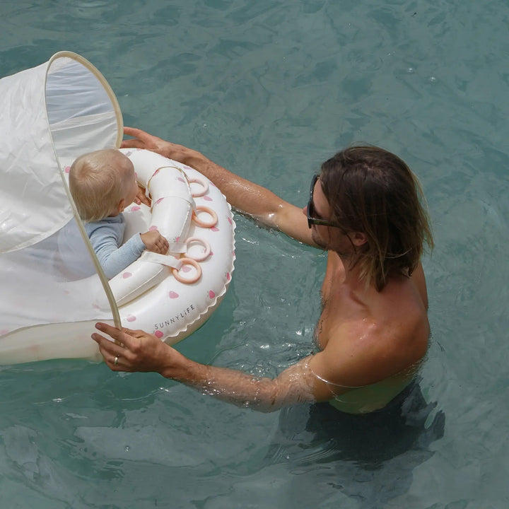 INTERACTIVE BABY FLOAT STRAWBERRY SUNSHINE PINK - BeachLife Concept