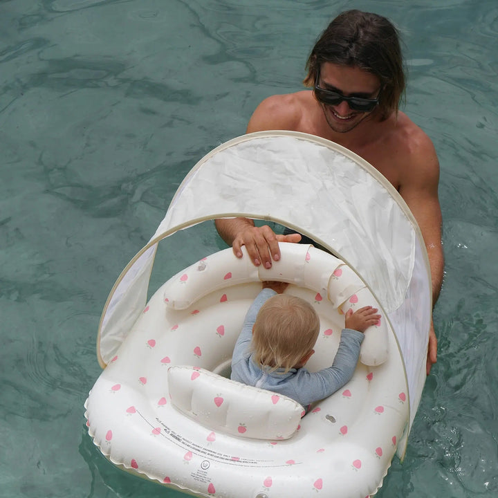 INTERACTIVE BABY FLOAT STRAWBERRY SUNSHINE PINK - BeachLife Concept