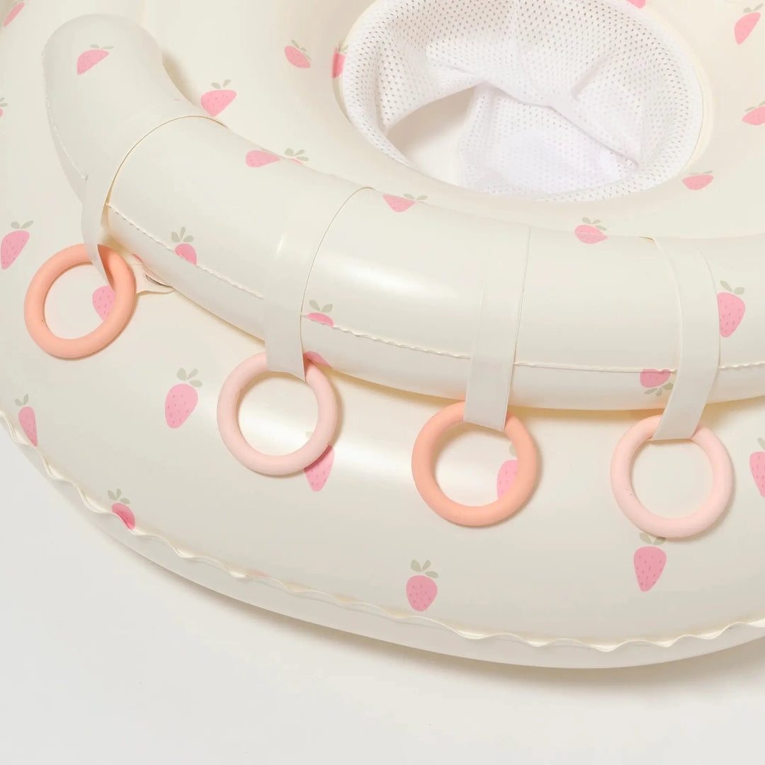 INTERACTIVE BABY FLOAT STRAWBERRY SUNSHINE PINK - BeachLife Concept