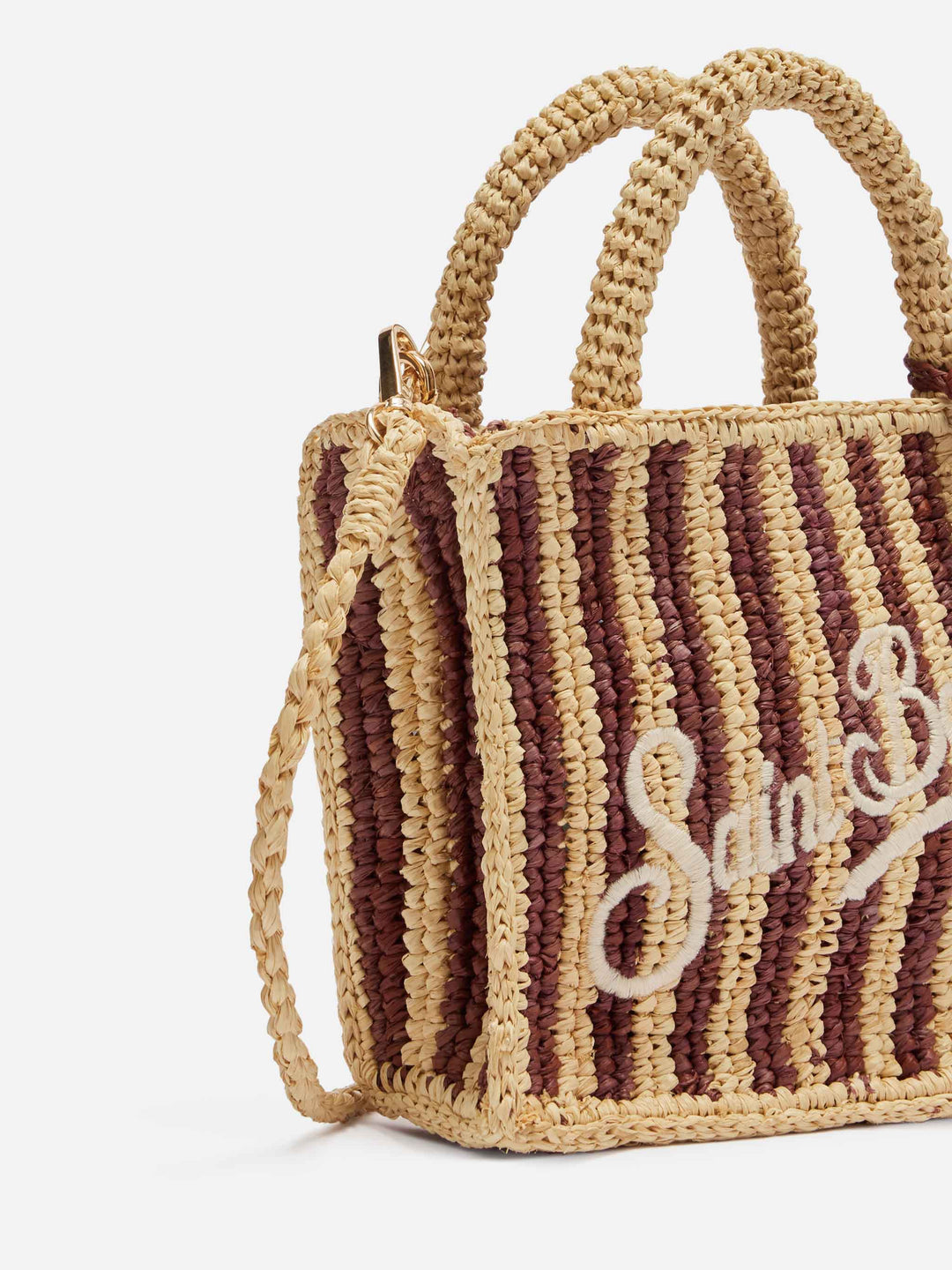 VANITY MINI RAFIA SMALL BAG W/ STRAP