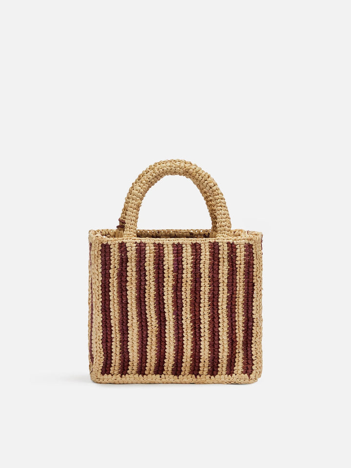 VANITY MINI RAFIA SMALL BAG W/ STRAP