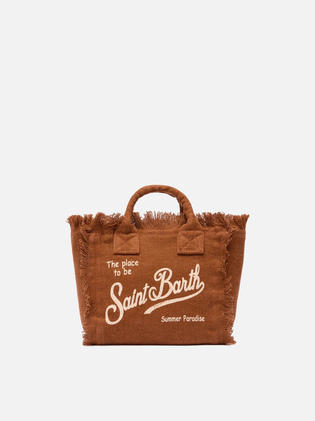 VANITY MINI LINEN SMALL BAG W/ STRAP