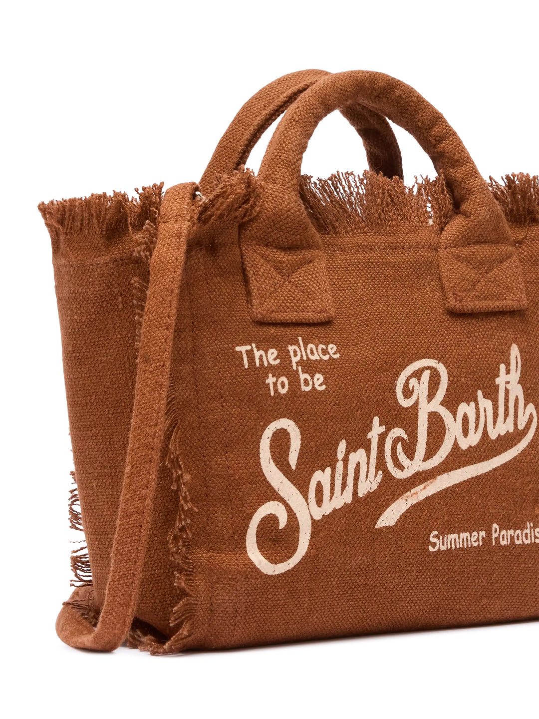 VANITY MINI LINEN SMALL BAG W/ STRAP