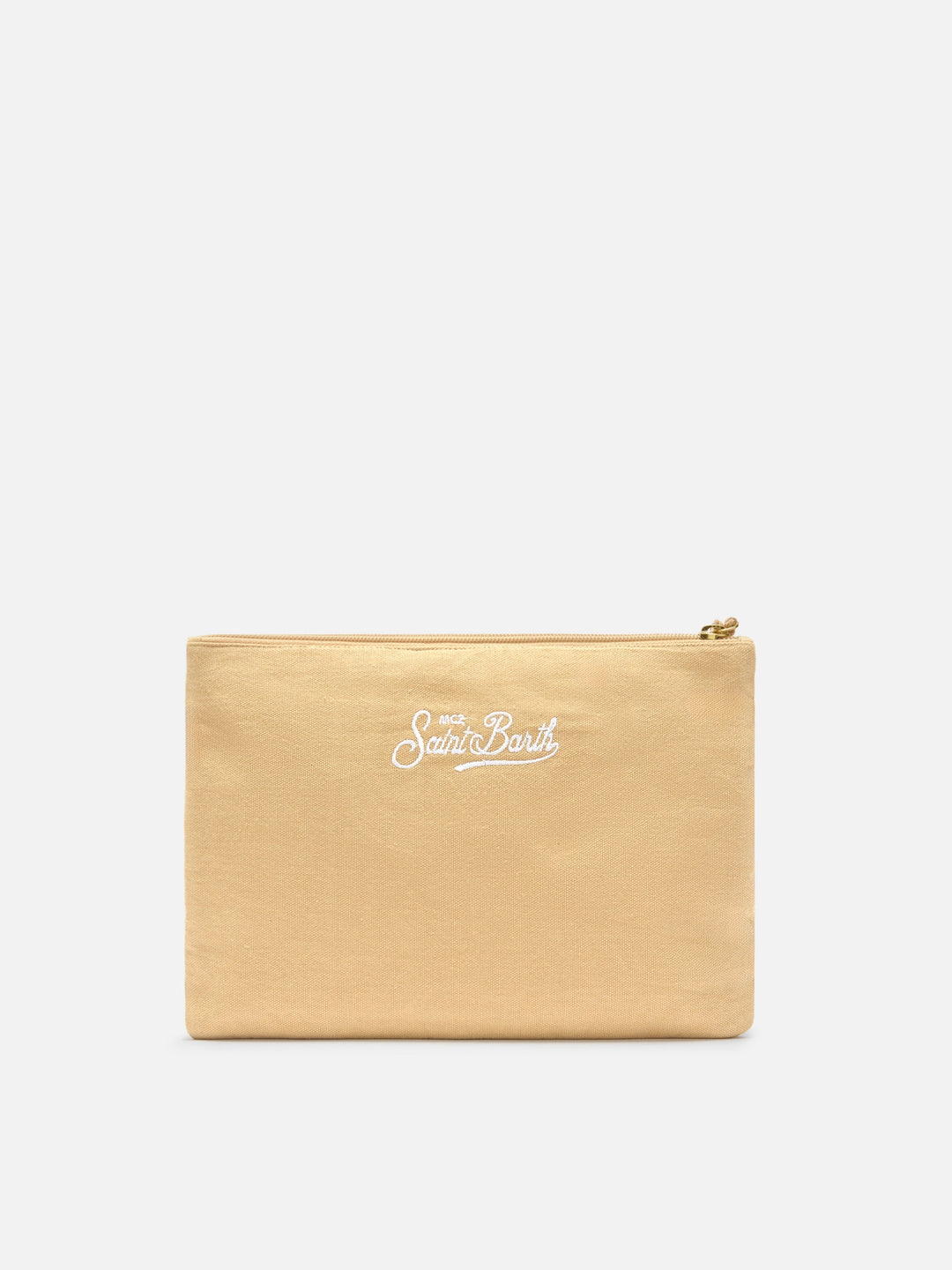 POCHETTE EN JUTE AVEC MOTIF BRODE