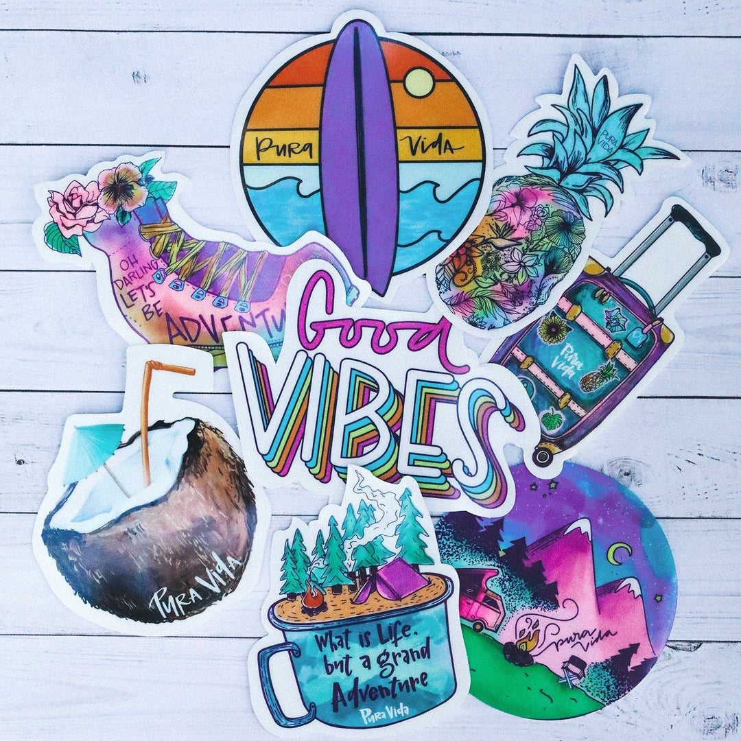 STICKERS PURA VIDA