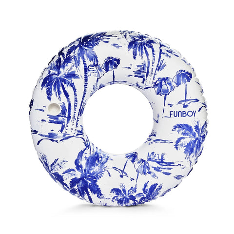 BLUE TOILE TUBE FLOAT