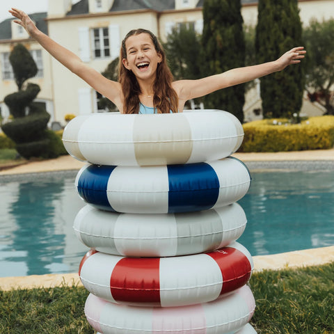 KIDS VINTAGE TUBE FLOAT NAVY