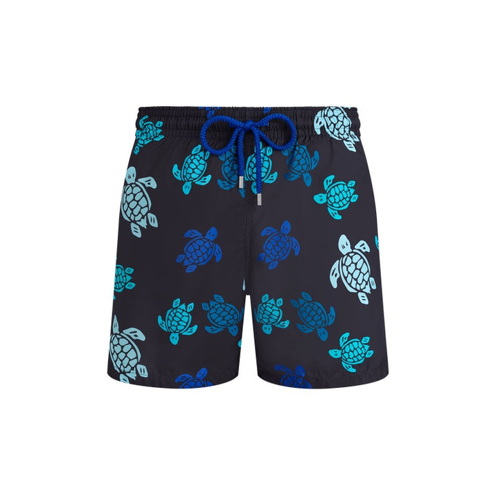 MAILLOT DE BAIN HOMME ULTRA-LEGER ET PLIABLE TORTUES MULTICOLORES