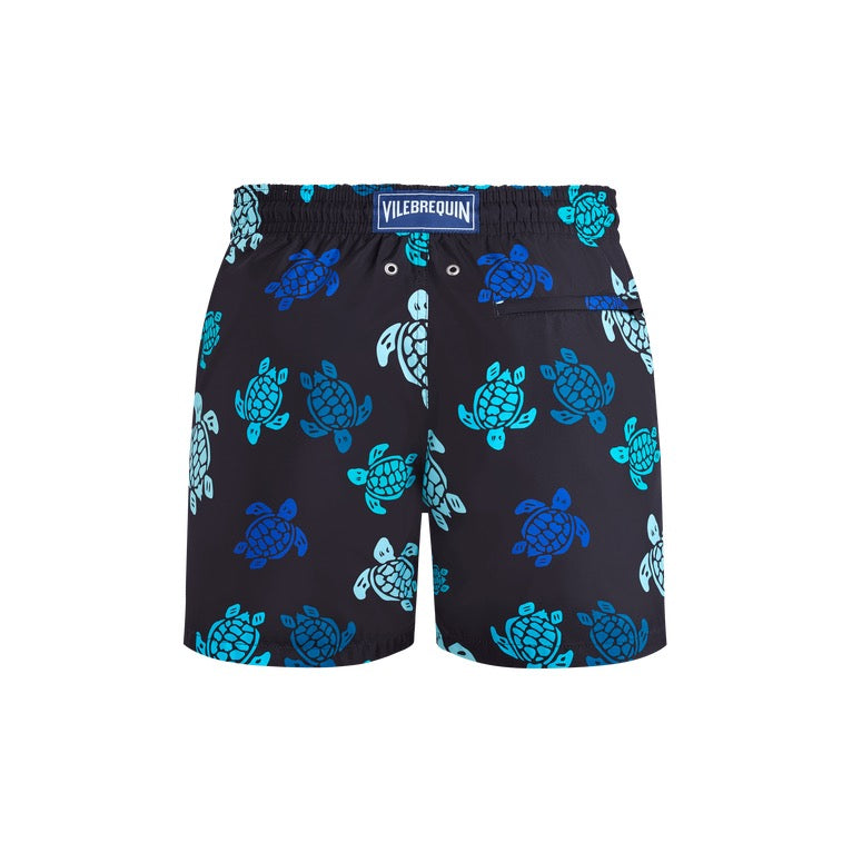MAILLOT DE BAIN HOMME ULTRA-LEGER ET PLIABLE TORTUES MULTICOLORES
