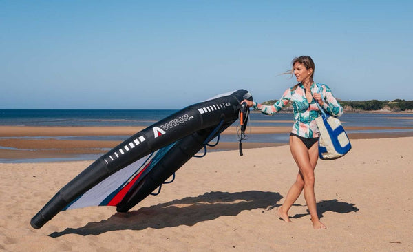 FAMILY BEACH BAG TECHNIQUE BLEU