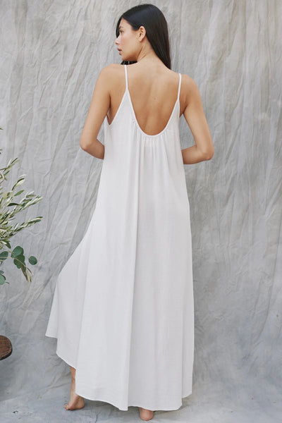 TULUM LOW BACK MAXI DRESS