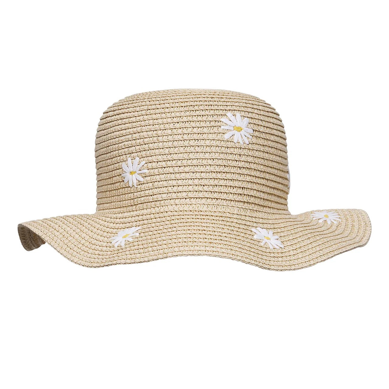 DAISY EMBROIDERED HAT