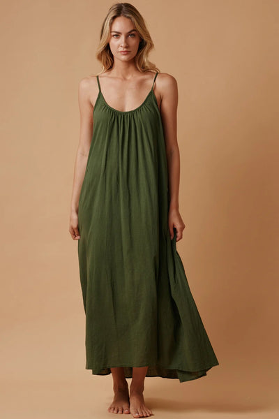 TULUM LOW BACK MAXI DRESS