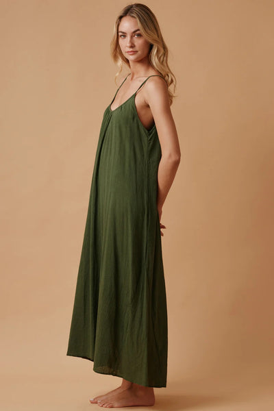 TULUM LOW BACK MAXI DRESS