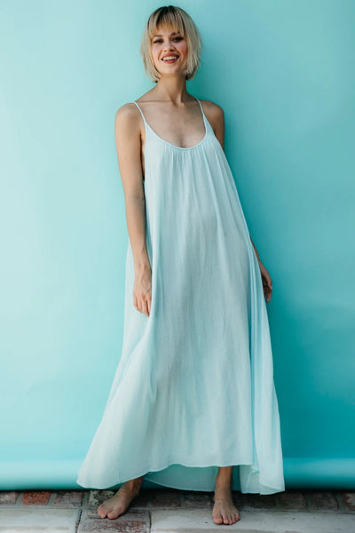 TULUM LOW BACK MAXI DRESS