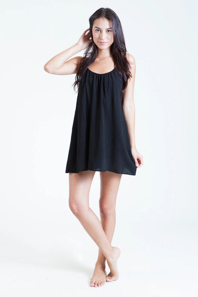 ST BARTH LOW BACK MINI DRESS