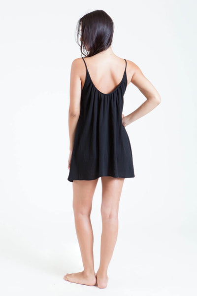 ST BARTH LOW BACK MINI DRESS