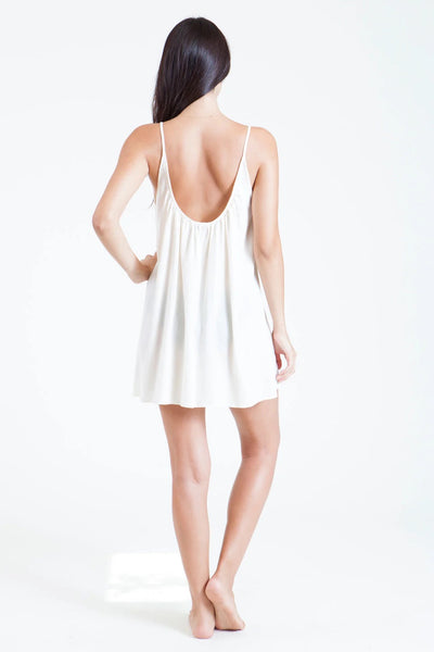 ST BARTH LOW BACK MINI DRESS