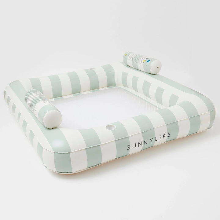 LUXE TWIN HAMMOCK FLOAT THE VACAY OLIVE
